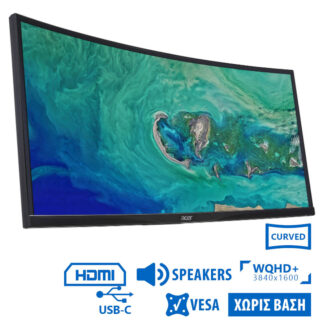 Used Monitor CZ380CQK Curved/Acer/38``UW-QHD/3840x1600/Black/w/Speakers/No Stand/DP & HDMI & USB Typ