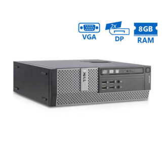 Dell 9020 SFF i5-4590/8GB DDR3/500GB/DVD/8P Grade A Refurbished PC