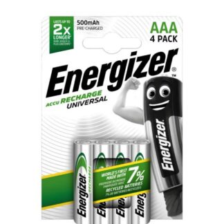 Energizer R03/AAA Ni-MH 500mAh rechargeable batteries (ENE19105)