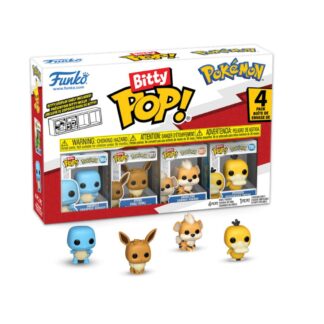 Funko Bitty Pop! Pokemon: 4-Pack - Squirtle, Eevee, Growlithe (FNK11354)