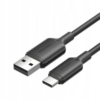VENTION USB 2.0 A Male to C Male 3A Cable 1M White PVC Type (CTQWF) (VENCTQWF)