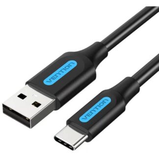 VENTION USB 2.0 A Male to C Male 3A Cable 1M Black (COKBF) (VENCOKBF)