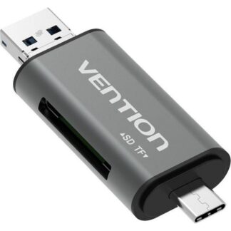 VENTION USB2.0 Multi-function Card Reader Gray (CCJH0) (VENCCJH0)
