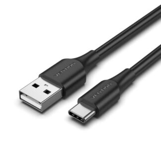 VENTION USB 3.2 Gen2 A Male to C Male 3A Cable 2M Black Round PVC Type (CWCBH) (VENCWCBH)