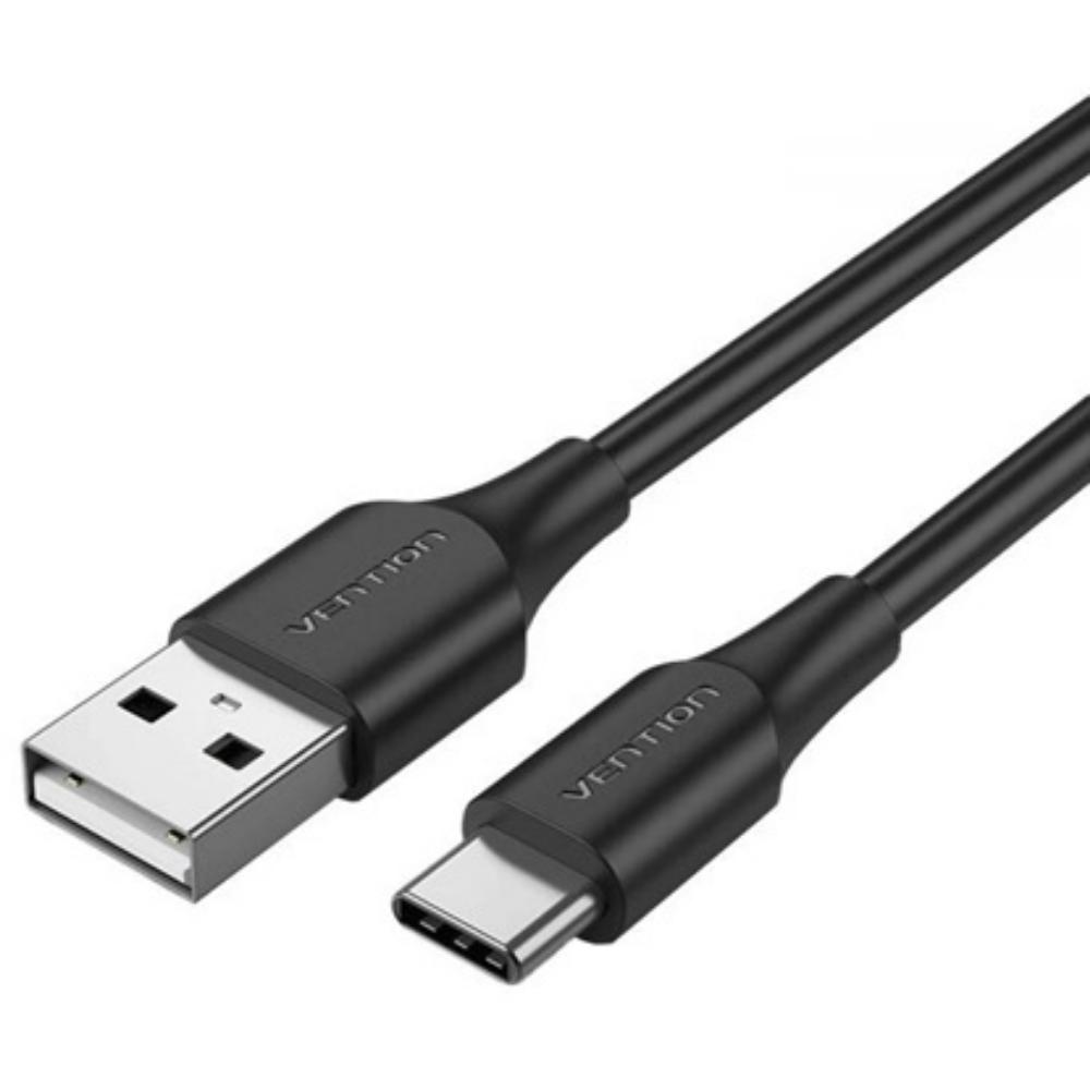 VENTION USB 2.0 A Male to C Male 3A Cable 0.25M Blue PVC Type (CTWSC) (VENCTWSC)