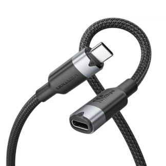 VENTION USB 3.2 Gen2 C Male to C Male 10Gbps Cable 1M Black Aluminum Alloy Type (TRGBF) (VENTRGBF)