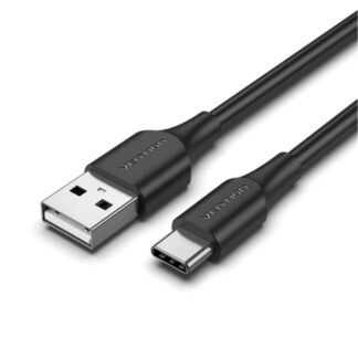 VENTION USB 2.0 C Male to C Male 3A Cable 2M Gray Flexible PVC Type (TRVHH) (VENTRVHH)