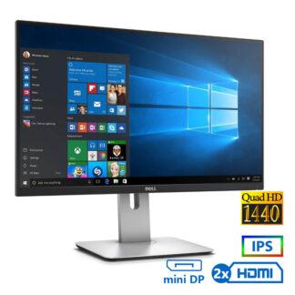 Used (A-) Monitor U2515H IPS/Dell/25``QHD/2560x1440/Wide/Black/Grade A-/DP & mini DP & 2x HDMI & USB