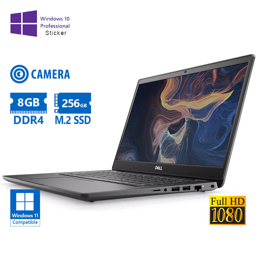 Dell Latitude 3410 i5-10310U/14``FHD/8GB DDR4/256GB M.2 SSD/No ODD/Camera/10P Grade A Refurbished La