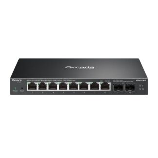 TP-Link Omada 8-Port 2.5G BASE-T Easy Managed Switch with 2 10GE SFP+ Slots (ES210X-M2) (TPES210X-M2)