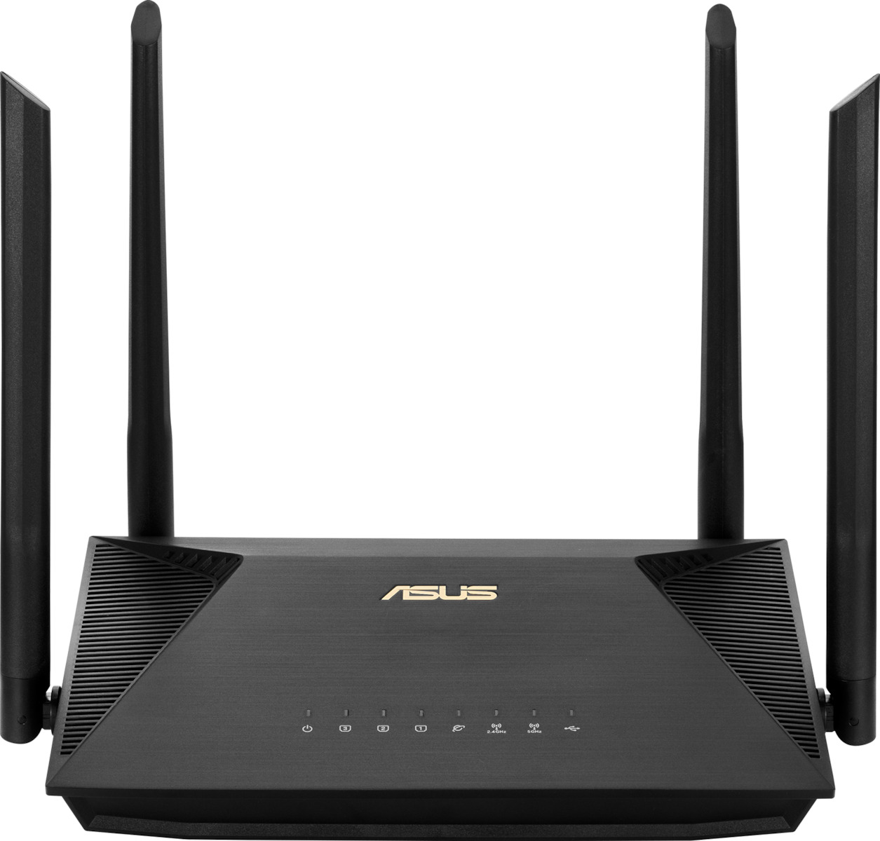 ASUS RT-AX53U wireless router Gigabit Ethernet Dual-band (2.4 GHz / 5 GHz) Black (RT-AX53U) (ASURT-AX53U)