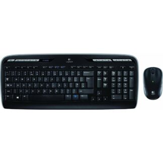 Logitech Desktop Combo MK330 Black QWERTY (920-003989) (LOGMK330COMBOBK)