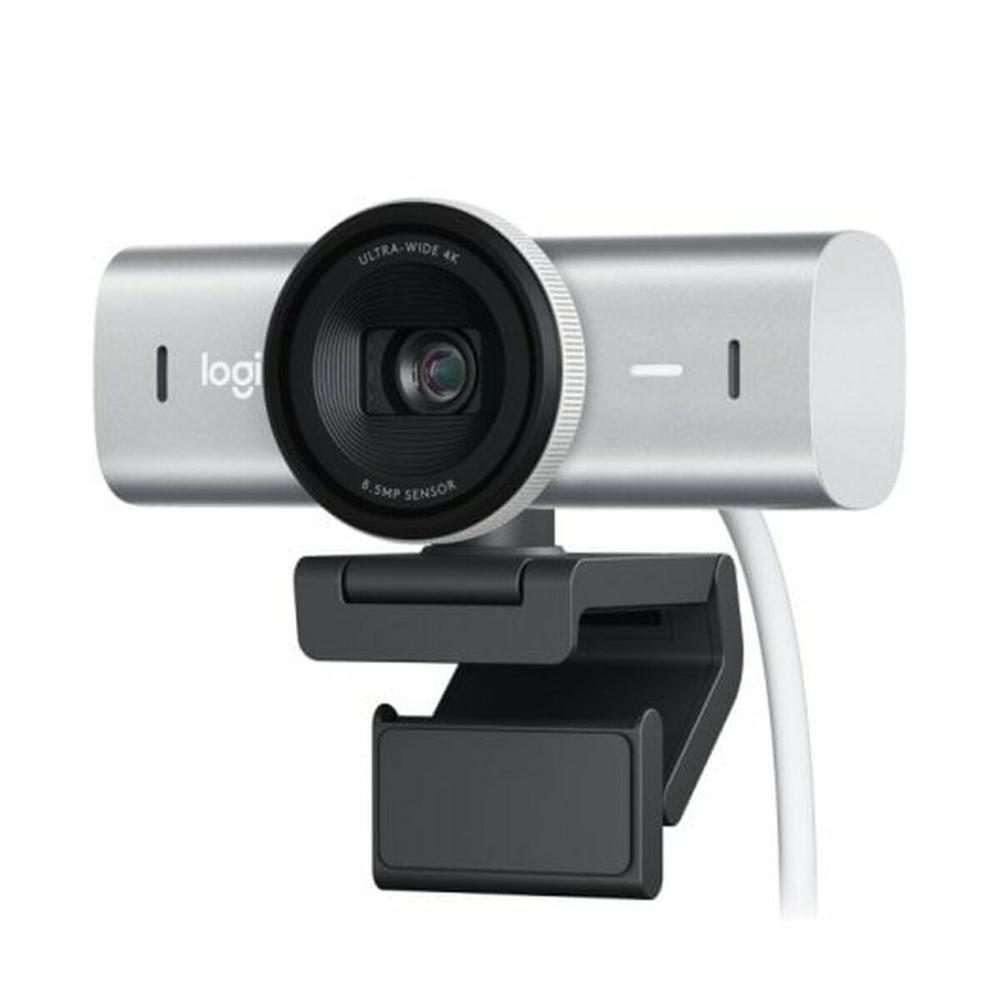 Logitech Webcam MX BRIO 4K Ultra HD Silver (960-001554) (LOGMXBRIOSI)