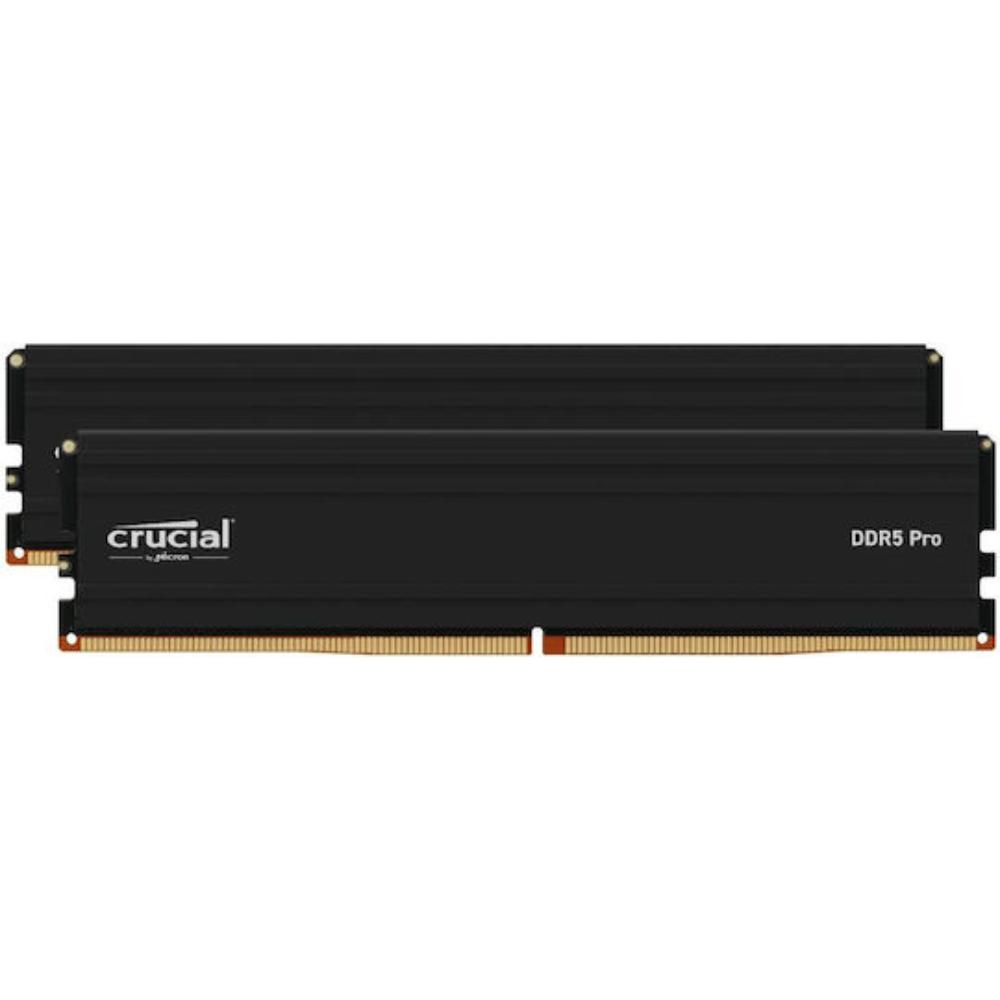 Crucial Pro DDR5-5600 Kit 64GB 2x32GB UDIMM CL46 16Gbit (CP2K32G56C46U5) (CRUCP2K32G56C46U5)