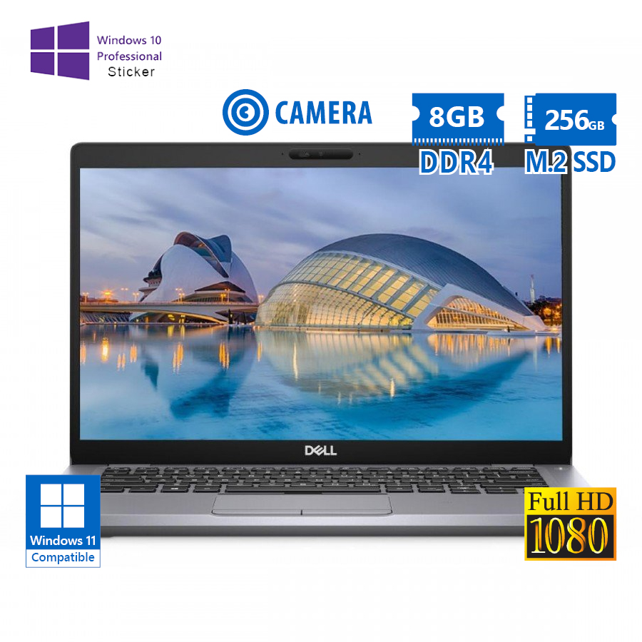Dell Latitude 5410 i5-10310U/14``FHD/8GB DDR4/256GB M.2 SSD/No ODD/Camera/10P Grade A Refurbished La - Image 2