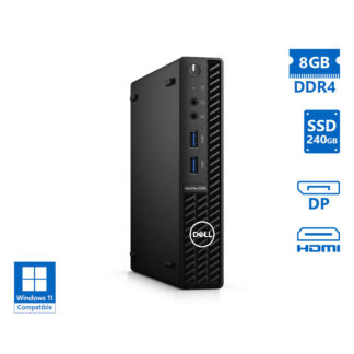 Dell Optiplex 3080 DM i5-10500T/8GB DDR4/240GB SSD/No ODD/Grade A Refurbished PC
