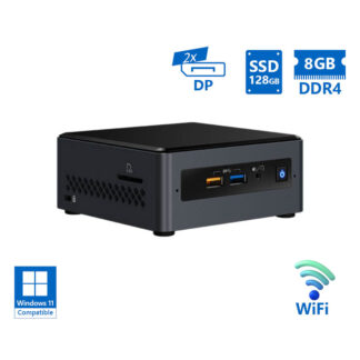 Intel NUC7PJYH NUC WiFi Pentium Silver J5005/8GB DDR4/128GB SSD/No ODD/Grade A Refurbished PC