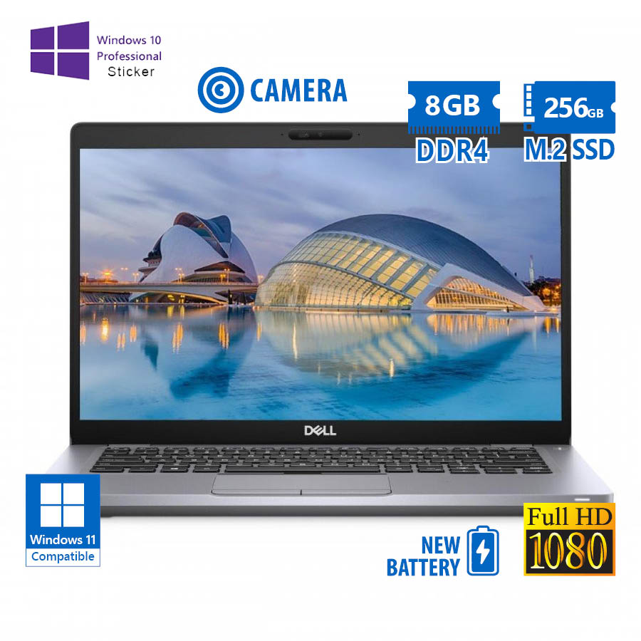 Dell (A-) Latitude 5410 i5-10310U/14``FHD/8GB DDR4/256GB M.2 SSD/No ODD/Camera/New Battery/10P Grade