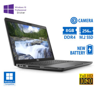 Dell Latitude 5400 i5-8365U/14``FHD/8GB DDR4/256GB M.2 SSD/No ODD/Camera/New Battery/10P Grade A Ref