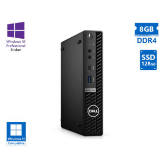 Dell Optiplex 5080 DM i3-10100T/8GB DDR4/128GB SSD/No ODD/10P Grade A Refurbished PC