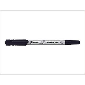 Pilot Twin-Tip CD/DVD Permanent Marker Fine & Extra Fine Black (SCA-TMCD) (PILSCA-TMCD)
