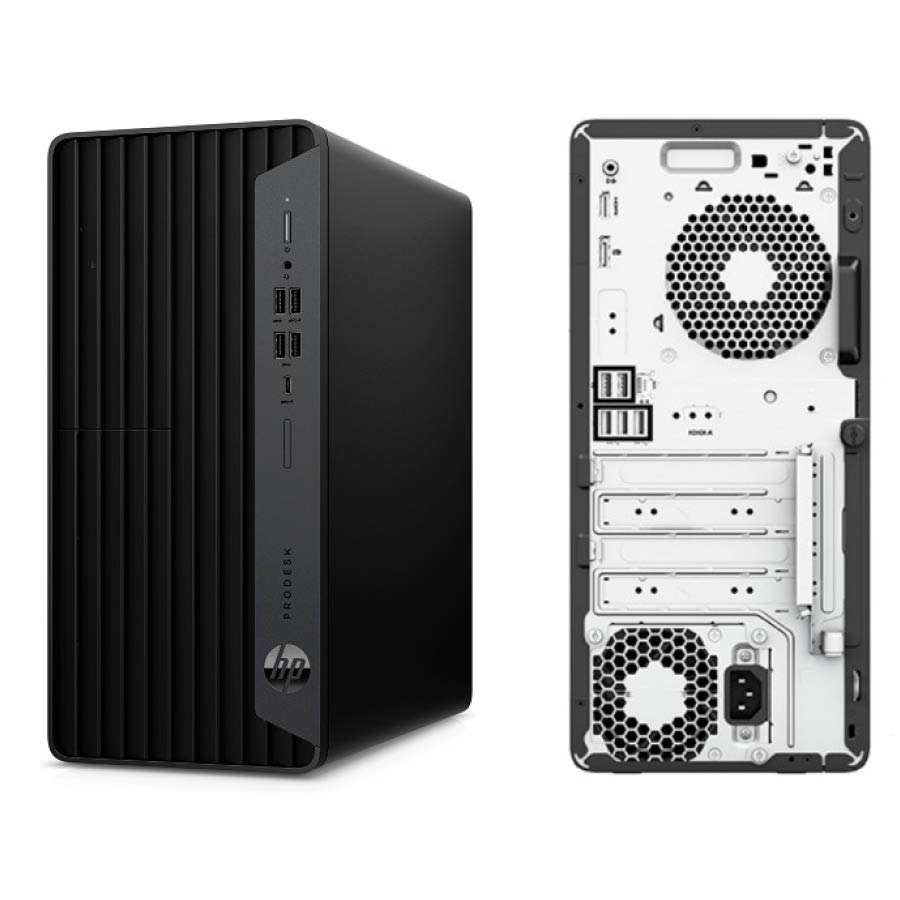 HP EliteDesk 800G6 Tower i5-10500/8GB DDR4/256GB M.2 SSD/No ODD/10P Grade A+ Refurbished PC - Image 2