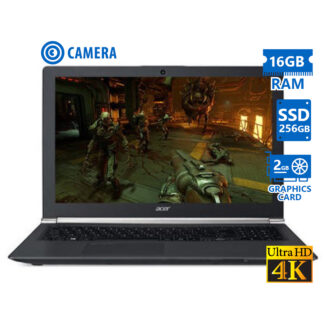 Acer (A-) Aspire VN7-591G i7-4720HQ/15.6”4K UHD/16GB DDR3/256GB SSD & 2TB/No ODD/Camera/GeForce GTX