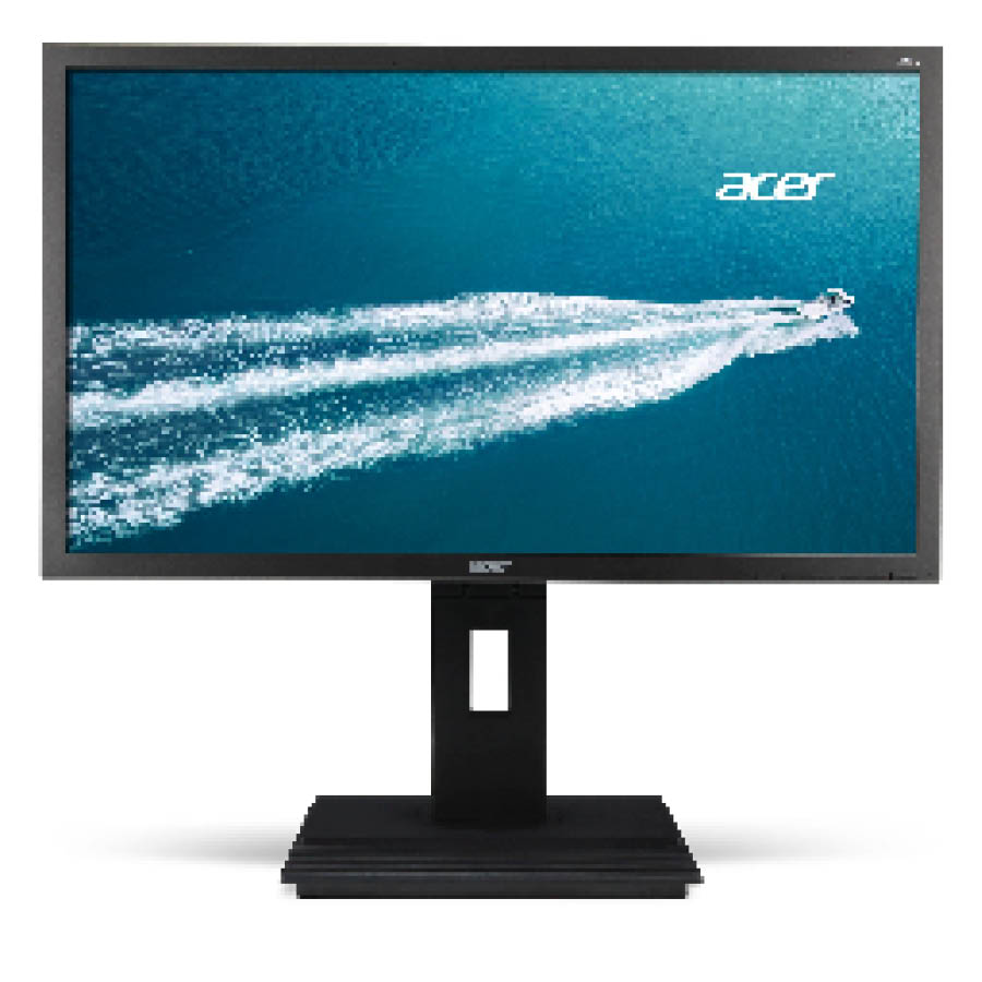 Used (A-) Monitor B246HL LED/Acer/24``FHD/1920x1080/Wide/Black/w/Speakers/Grade A-/D-SUB & DVI-D & D - Image 2