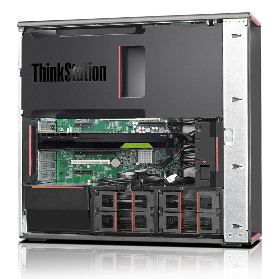 Lenovo Thinkstation P500 Tower Xeon E5-1650v3(6-Cores)/32GB DDR4/2TB/Nvidia 4GB/DVD/8P Grade A+ Work - Image 4