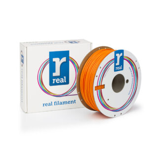 REAL PLA 3D Printer Filament -Fluorescent Orange- spool of 1Kg - 2.85mm (REALPLAFORANGE1000MM3)