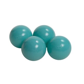 MeowBaby Plastic Balls Turquoise (50 pcs) (ZPTUR000) (MEBZPTUR000)