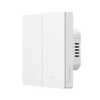 SONOFF ZBM5-2C-80W (2 καναλιών) Zigbee έξυπνος διακόπτης τοίχου αφής (ZBM5-2C-80W) (SONZBM5-2C-80W)