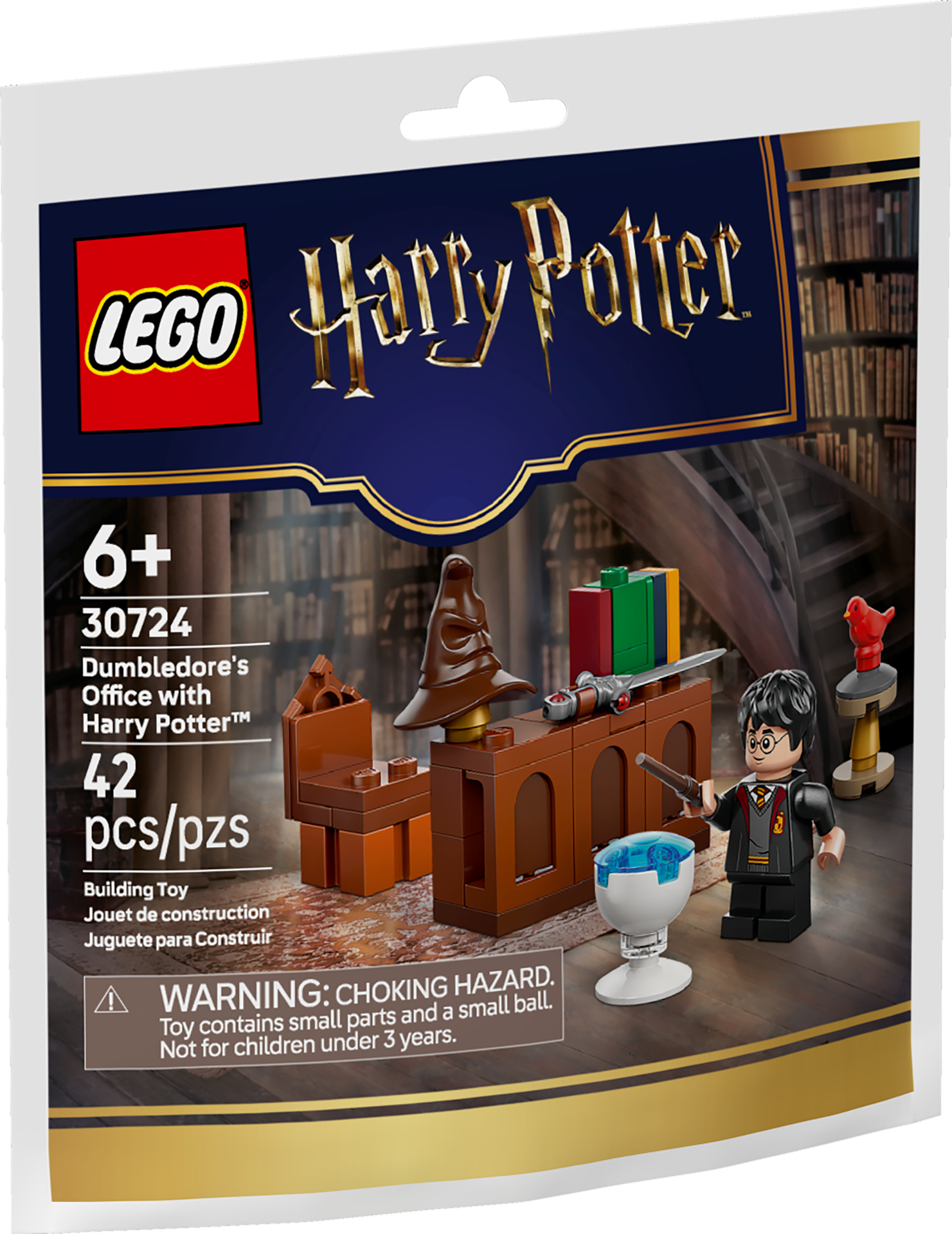Lego Harry Potter Dumbledore's Office With Harry Potter (Polybag) (30724) (LGO30724)