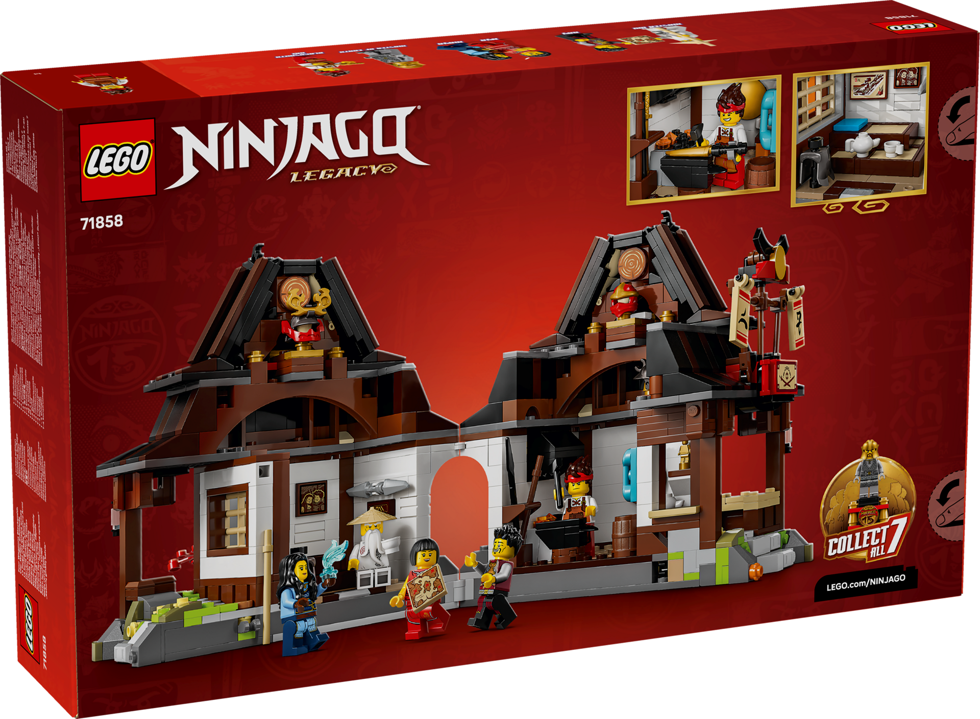 Lego Ninjago 15th Anniversary Of The Four Weapon Forge (71858) (LGO71858)