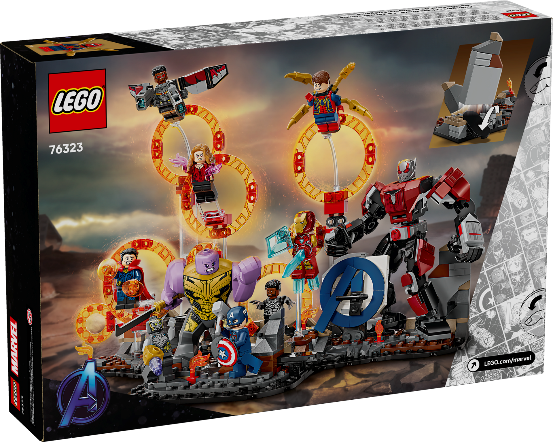 Lego Marvel Super Heroes Avengers: Endgame final showdown (76323) (LGO76323)