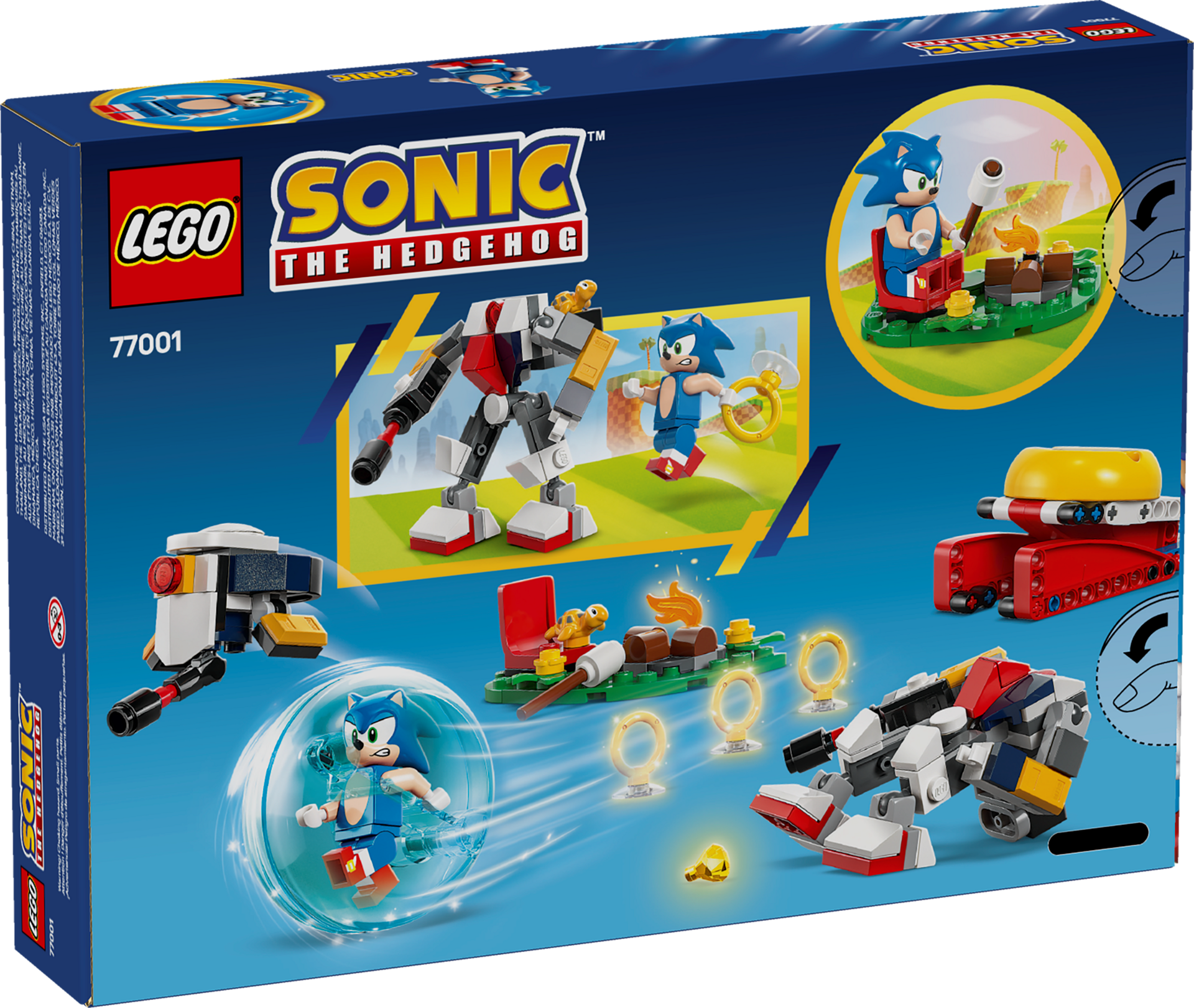 Lego Sonic The Hedgehog Sonic's Campfire Showdown (77001) (LGO77001)