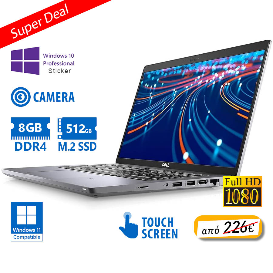 Dell (A-) Latitude 5420 i5-1145G7/14``FHD Touchscreen/8GB DDR4/512GB M.2 SSD/No ODD/Camera/10P Grade - Image 2