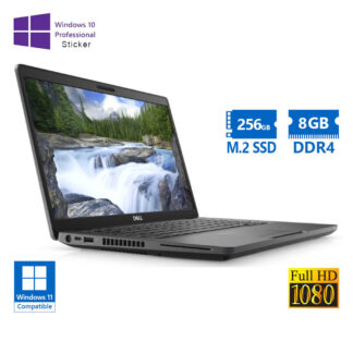 Dell (A-) Latitude 5400 i5-8365U/14``FHD/8GB DDR4/256GB M.2 SSD/No ODD/10P Grade A- Refurbished Lapt