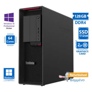 Lenovo ThinkStation P620 Tower AMD Ryzen Threadripper Pro 3995WX(64-Cores)/128GB DDR4/512GB SSD/Nvid