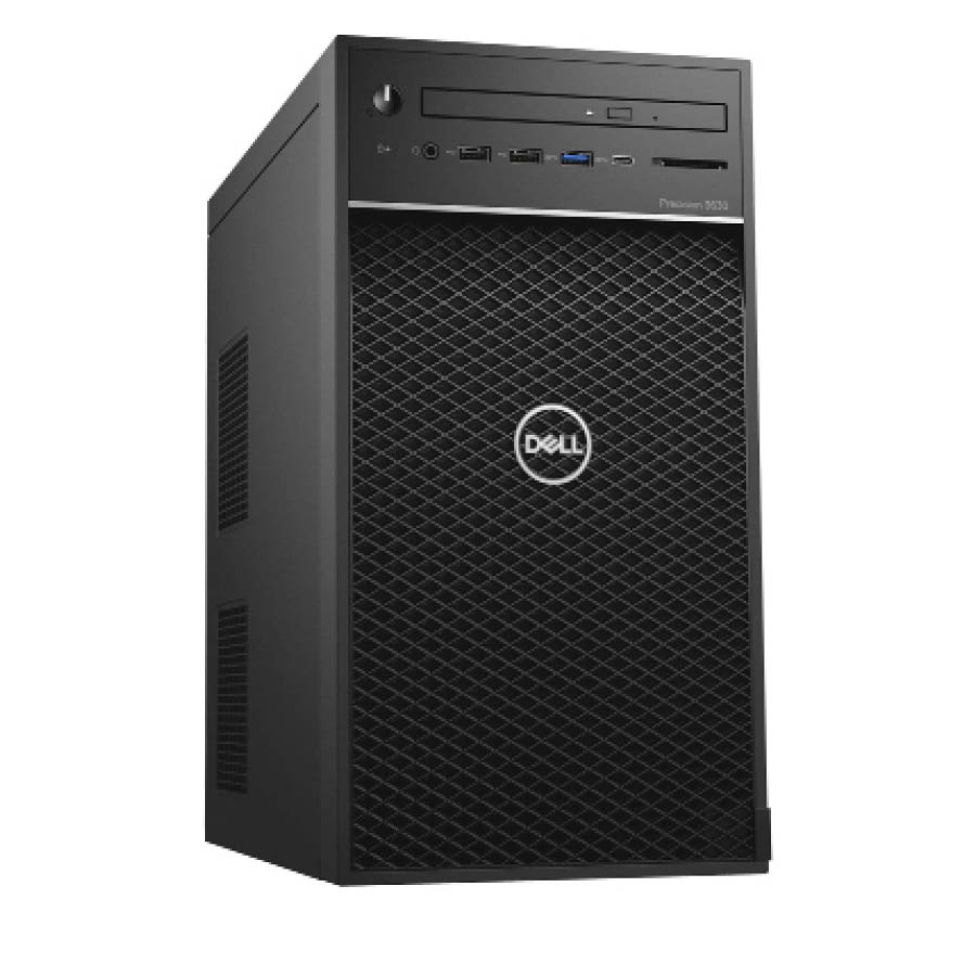 Dell Precision 3630 Tower Xeon E-2224(4-Cores)/16GB DDR4/512GB SSD/ATI 8GB/No ODD/10P Grade A Workst - Image 3