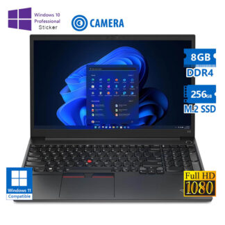 Lenovo (A-) ThinkPad E15 i5-10210U/15.6``FHD/8GB DDR4/256GB M.2 SSD/No ODD/Camera/10P Grade A- Refur