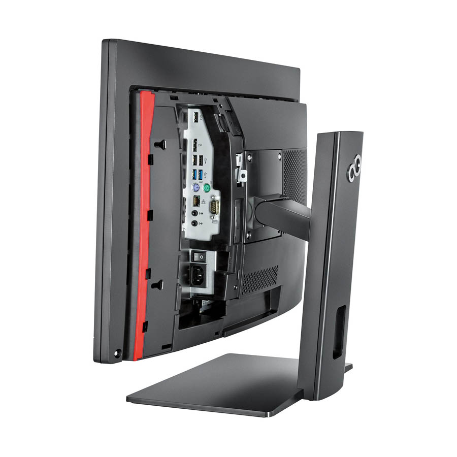 Fujitsu (A-) Esprimo K558 AIO w/Monitor 24``FHD/i5-9400T/8GB DDR4/256GB M.2 SSD/DVD/10P Grade A- Ref - Image 3