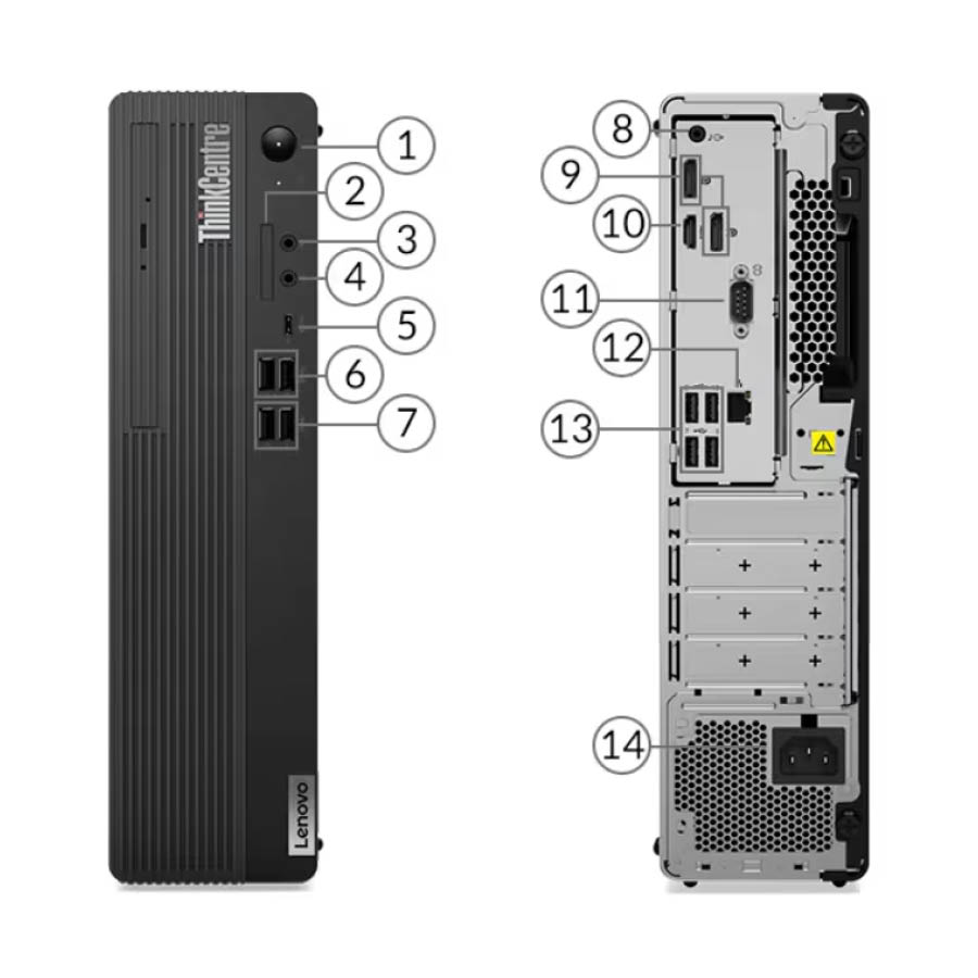 Lenovo M75s Gen2 SFF AMD Ryzen 5 Pro 4650G/8GB DDR4/256GB SSD New/No ODD/10P Grade A+ Refurbished PC - Image 2