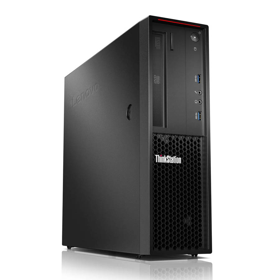 Lenovo ThinkStation P310 SFF Xeon E3-1240v5/16GB DDR4/1TB/Nvdia 2GB/DVD/10P Grade A+ Workstation Ref - Image 2