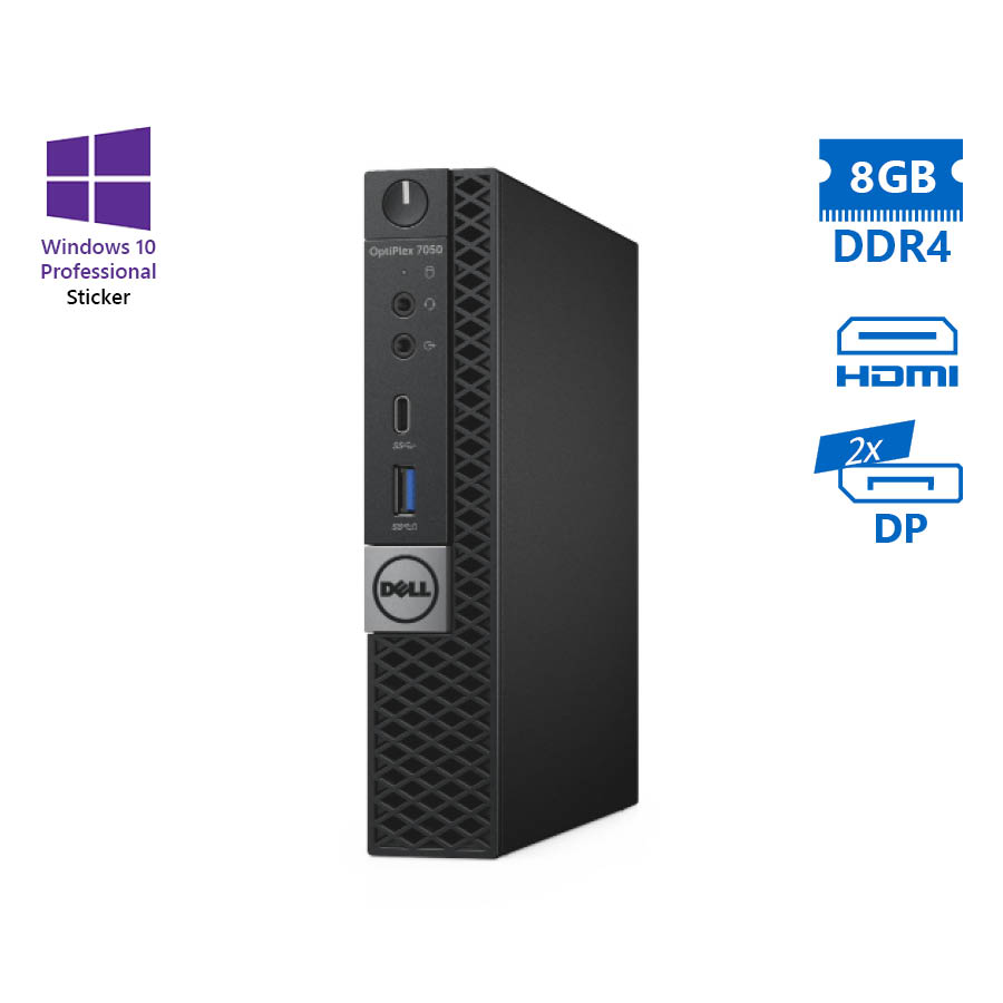 Dell Optiplex 7050 DM i5-6500T/8GB DDR4/320GB/No ODD/10P Grade A Refurbished PC