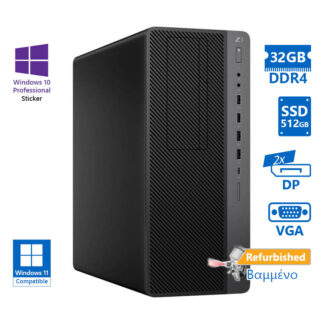 HP Z1 G5 Tower i9-9900/32GB DDR4/512GB SSD/No ODD/10P Grade A+ Workstation Refurbished PC