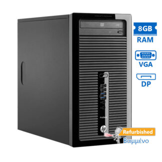 HP 400G1 Tower i5-4570/8GB DDR3/320GB/DVD/8P Grade A+ Refurbished PC