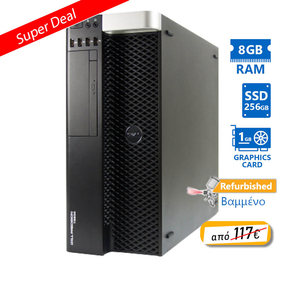 Dell Precision T3600 Tower Xeon E5-1620(4-Cores)/8GB DDR3/256GB SSD/Nvidia 1GB/DVD/7P Grade A+ Works - Image 2