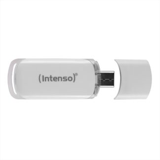INTENSO Flash Line 128GB USB 3.1 Type-C Flash Drive White (3538491) (INTE3538491)