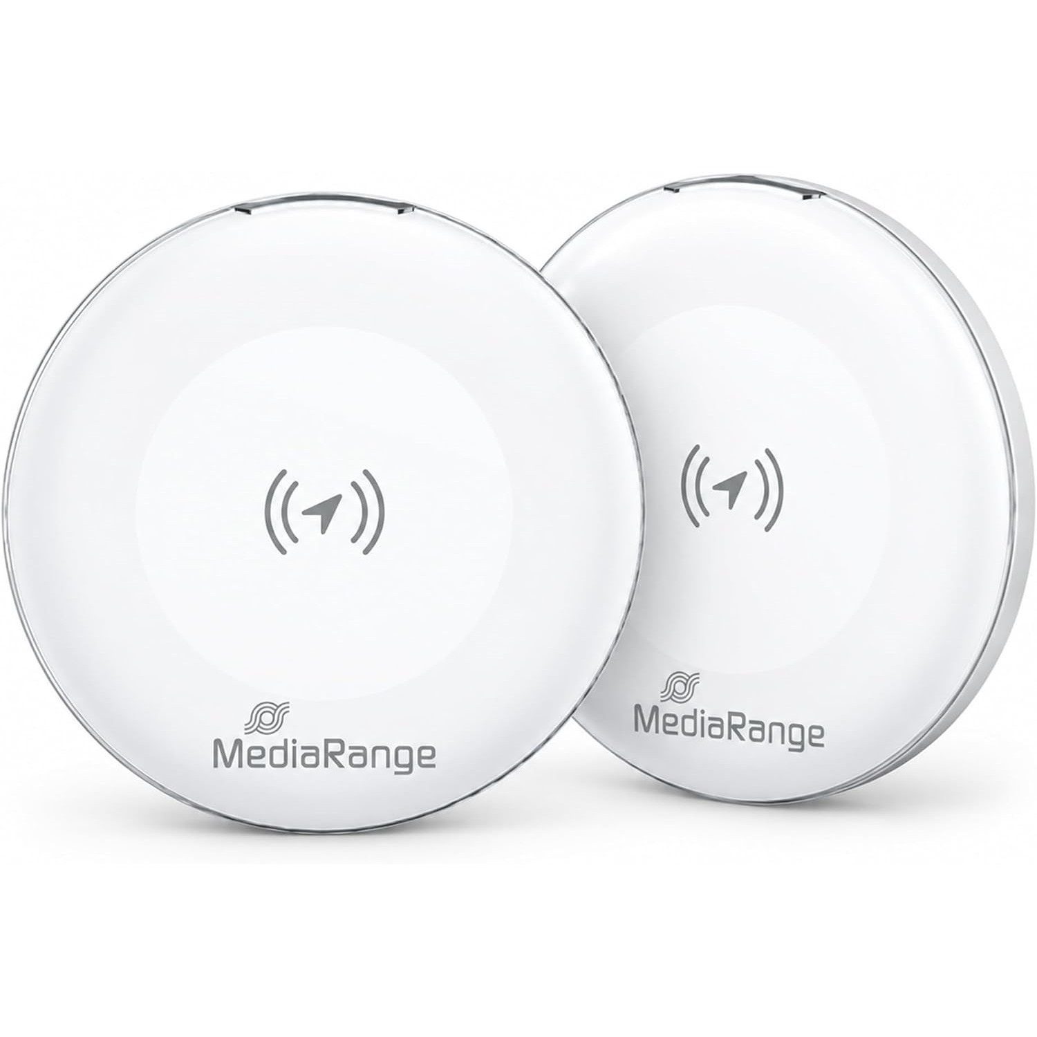 MediaRange Smart Tracker / Item Finder, suitable for Android and Apple devices, 2-Pack (MRMA140)